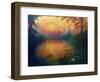 Quiet River, 2020 (Oil on Canvas)-Lee Campbell-Framed Giclee Print