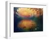 Quiet River, 2020 (Oil on Canvas)-Lee Campbell-Framed Giclee Print