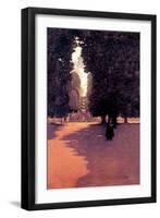 Quiet Scene-Maxfield Parrish-Framed Art Print