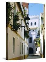 Quiet Street in Seville, Andalucia, Spain-Sylvain Grandadam-Stretched Canvas