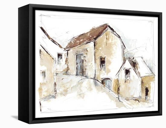 Quiet Streets II-Ethan Harper-Framed Stretched Canvas