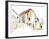 Quiet Streets II-Ethan Harper-Framed Art Print