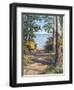 Quiet Temple-A.A. Pfannmuller-Framed Art Print