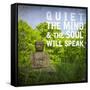 Quiet the Mind-Kimberly Glover-Framed Stretched Canvas