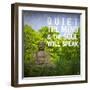 Quiet the Mind-Kimberly Glover-Framed Giclee Print