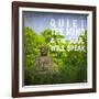 Quiet the Mind-Kimberly Glover-Framed Giclee Print