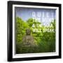 Quiet the Mind-Kimberly Glover-Framed Giclee Print