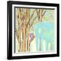 Quiet Time Elephant-Wyanne-Framed Giclee Print