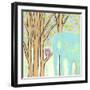 Quiet Time Elephant-Wyanne-Framed Giclee Print