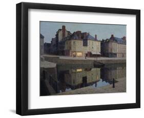 Quiet Twilight, Honfleur-Terrick Williams-Framed Premium Giclee Print