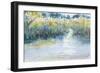 Quiet waters flow-Margaret Coxall-Framed Giclee Print