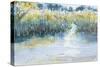 Quiet waters flow-Margaret Coxall-Stretched Canvas