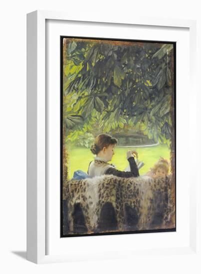 Quiet-James Tissot-Framed Giclee Print