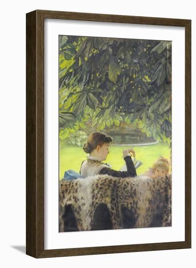Quiet-James Tissot-Framed Giclee Print