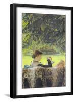 Quiet-James Tissot-Framed Premium Giclee Print