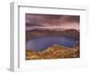 Quilatoa Crater Lake, Andes, Ecuador-Pete Oxford-Framed Photographic Print