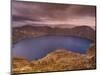 Quilatoa Crater Lake, Andes, Ecuador-Pete Oxford-Mounted Photographic Print