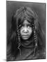 Quilcene Boy Native American Indian Curtis Photograph-Lantern Press-Mounted Art Print