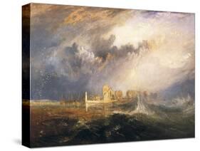 Quillebeuf, Mouth of the Seine-J. M. W. Turner-Stretched Canvas