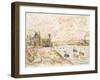 Quilleboeuf-Paul Signac-Framed Art Print