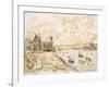 Quilleboeuf-Paul Signac-Framed Art Print