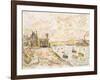 Quilleboeuf-Paul Signac-Framed Art Print