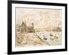 Quilleboeuf-Paul Signac-Framed Art Print