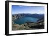 Quilotoa Loop, volcanic crater lake, Ecuador, South America-Peter Groenendijk-Framed Photographic Print