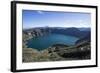 Quilotoa Loop, volcanic crater lake, Ecuador, South America-Peter Groenendijk-Framed Photographic Print