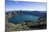 Quilotoa Loop, volcanic crater lake, Ecuador, South America-Peter Groenendijk-Mounted Photographic Print