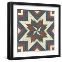 Quilt Motif III-Erica J. Vess-Framed Art Print