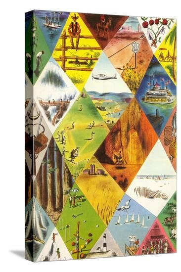 Stretched Canvas Print, , large