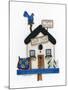 Quilt Shop Birdhouse-Debbie McMaster-Mounted Giclee Print