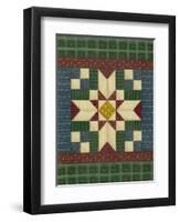 Quilt Square 1-Debbie McMaster-Framed Premium Giclee Print