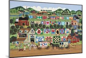 Quilt Valley Farm-Anthony Kleem-Mounted Giclee Print