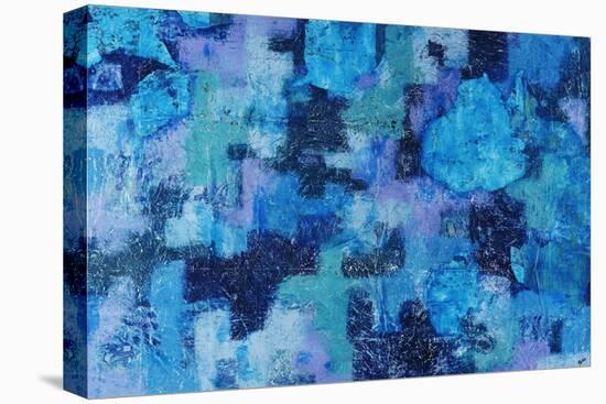 Quilted Ocean-Tyson Estes-Stretched Canvas