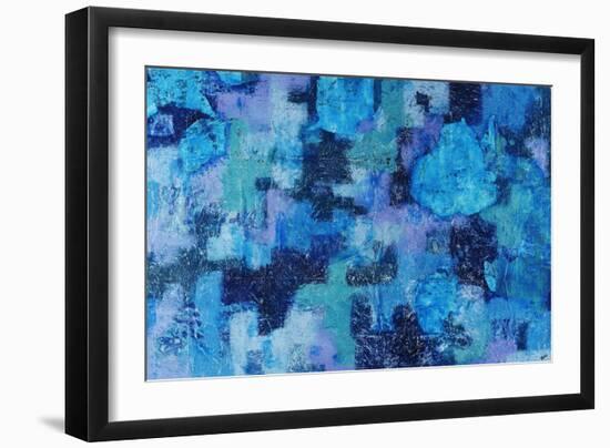 Quilted Ocean-Tyson Estes-Framed Giclee Print