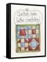 Quilters Make Better Comforters-Debbie McMaster-Framed Stretched Canvas