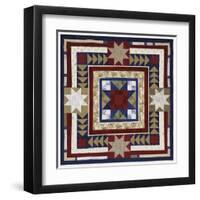 Quilting Club - Mary Lou-Mark Chandon-Framed Giclee Print