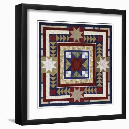 Quilting Club - Mary Lou-Mark Chandon-Framed Giclee Print