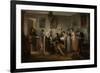 Quilting Party, 1872-Henry Bacon-Framed Giclee Print