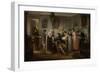 Quilting Party, 1872-Henry Bacon-Framed Premium Giclee Print