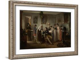 Quilting Party, 1872-Henry Bacon-Framed Giclee Print