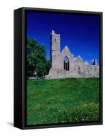 Quin Abbey Franciscan 15th Century Friary, County Clare, Ireland-Gareth McCormack-Framed Stretched Canvas