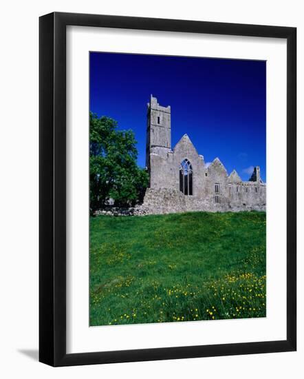 Quin Abbey Franciscan 15th Century Friary, County Clare, Ireland-Gareth McCormack-Framed Photographic Print