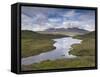 Quinag Mountain Seen Beyond Loch Assynt, Coigach Swt, Sutherland, Highlands, Scotland, UK-Joe Cornish-Framed Stretched Canvas