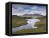 Quinag Mountain Seen Beyond Loch Assynt, Coigach Swt, Sutherland, Highlands, Scotland, UK-Joe Cornish-Framed Stretched Canvas