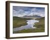Quinag Mountain Seen Beyond Loch Assynt, Coigach Swt, Sutherland, Highlands, Scotland, UK-Joe Cornish-Framed Photographic Print