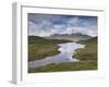 Quinag Mountain Seen Beyond Loch Assynt, Coigach Swt, Sutherland, Highlands, Scotland, UK-Joe Cornish-Framed Photographic Print