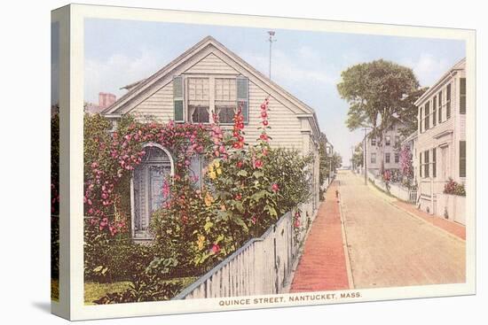 Quince Street, Nantucket, Massachusetts-null-Stretched Canvas